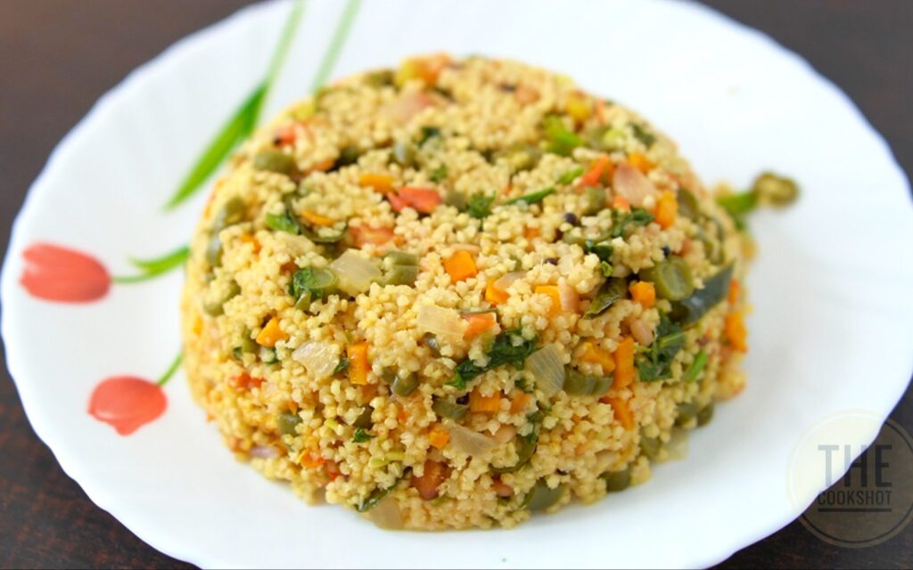 Foxtail milet Upma, Millet recipe